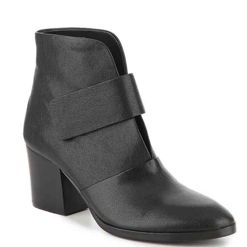 Vaneli Devra leather strap bootie